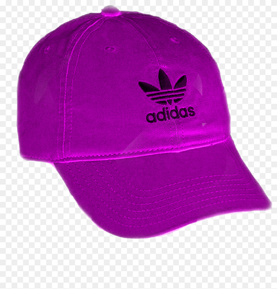 Adidas Purple Hat Pink Hat Cap Purple Adidas Hat, Baseball Cap, Clothing, Hardhat, Helmet Free Png