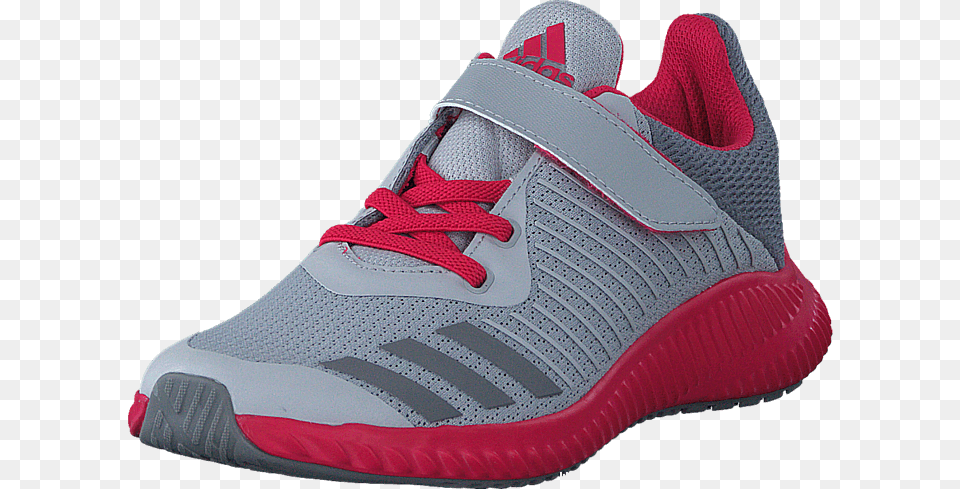 Adidas Sport Performance Fortarun El K Grey Two F17grey Cross Training Shoe, Clothing, Footwear, Sneaker, Running Shoe Free Transparent Png