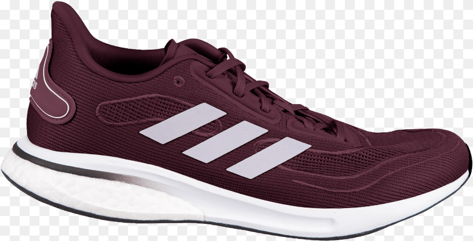 Adidas Supernova Boost Footwear Adidas Supernova Maroon, Clothing, Shoe, Sneaker, Running Shoe Free Png Download