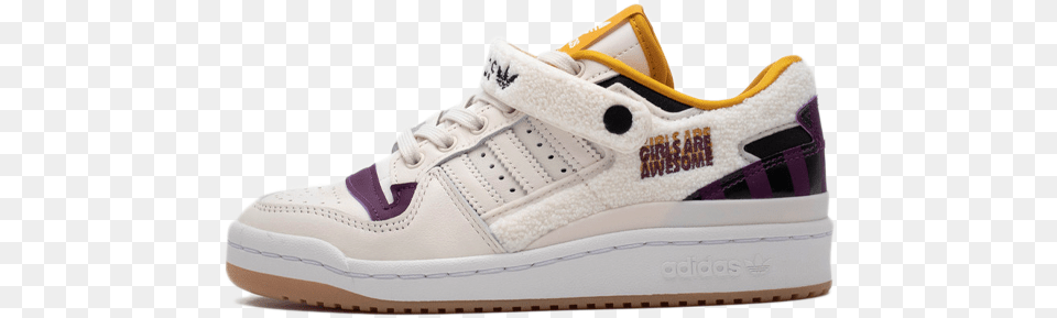 Adidas Superstars Throwing Paint Adidas Forum Low Girls Are Awesome, Clothing, Footwear, Shoe, Sneaker Png Image