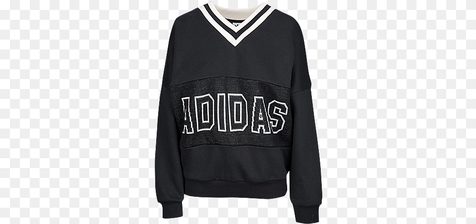 Adidas Sweater Energie Sweater, Clothing, Hoodie, Knitwear, Sweatshirt Free Transparent Png