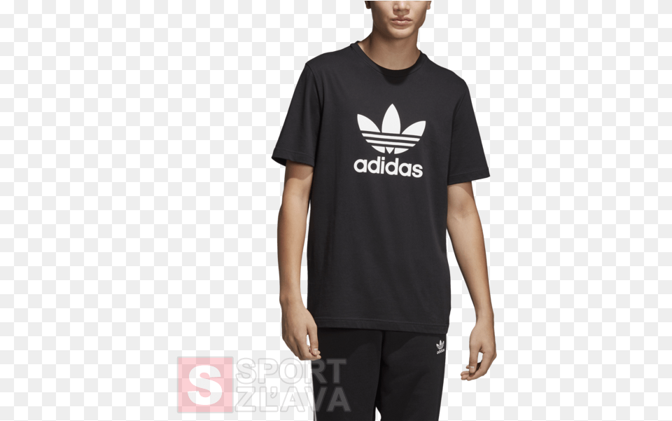 Adidas Trefoil T Adidas, Clothing, T-shirt, Adult, Male Png