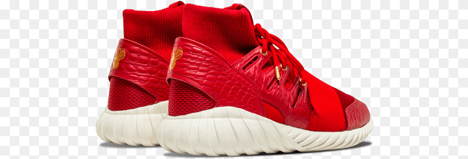 Adidas Tubular Doom Cny Chinese New Year Sneakers, Clothing, Footwear, Shoe, Sneaker Png Image