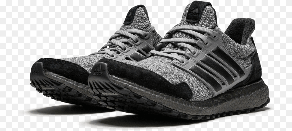 Adidas Ultra Boost 40 Game Of Thrones House Stark Ee3706 Hiking Shoe, Clothing, Footwear, Sneaker, Running Shoe Png Image