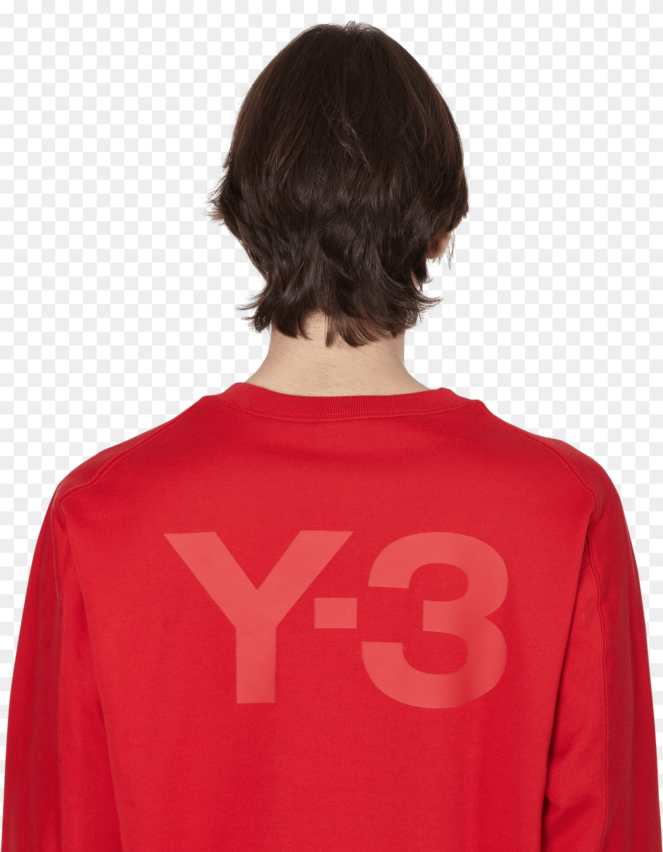 Adidas X Y 3 U Classic Yohji Red Hi Res Lace Wig, Long Sleeve, T-shirt, Clothing, Sleeve Free Png Download