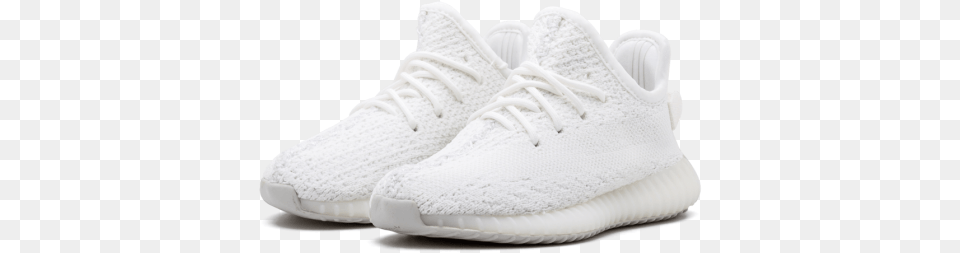 Adidas Yeezy Boost 350 V2 Infant Triple White Cream Yeezy Boost White Cream, Clothing, Footwear, Shoe, Sneaker Png Image
