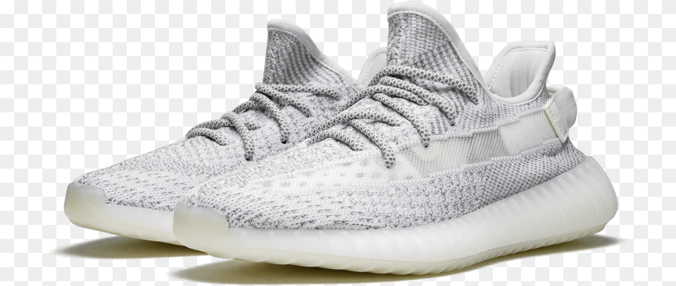 Adidas Yeezy Boost 350 V2 Static Reflective 3mclass Yeezy Reflective Static, Clothing, Footwear, Shoe, Sneaker Png Image