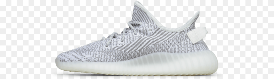 Adidas Yeezy Boost 350 V2 Staticstaticstatic Skate Shoe, Clothing, Footwear, Sneaker Free Transparent Png