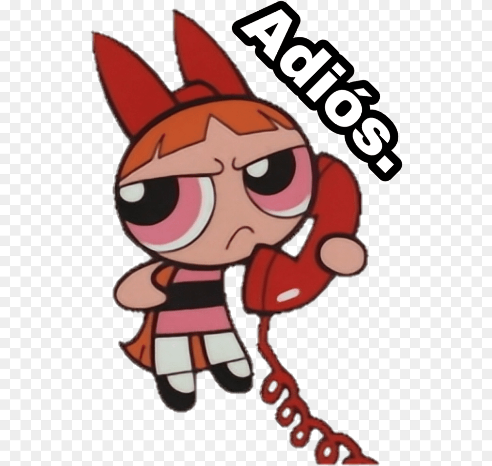 Adios Chicassuperpoderosas Memes Meme Enojada Blossom Powerpuff Girls Aesthetic, Cartoon, Face, Head, Person Png