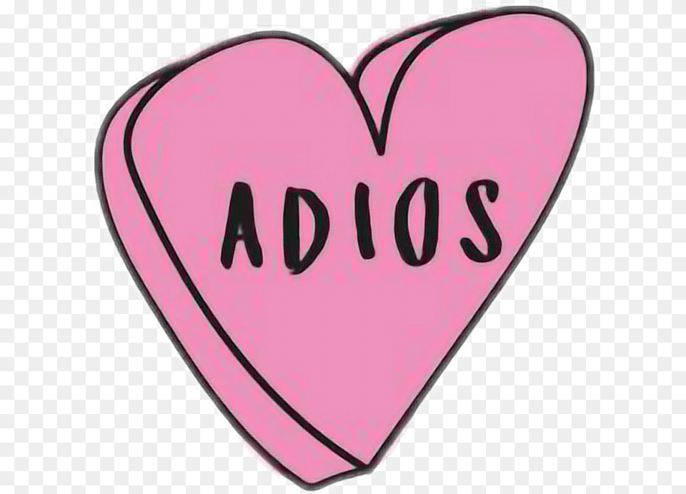 Adios Coraz, Heart, Sticker Png