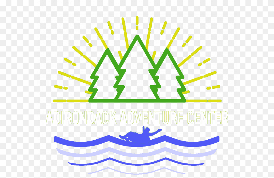 Adirondack Adventure Center River Tubing And Treetop Activities, Logo, Light Free Png Download