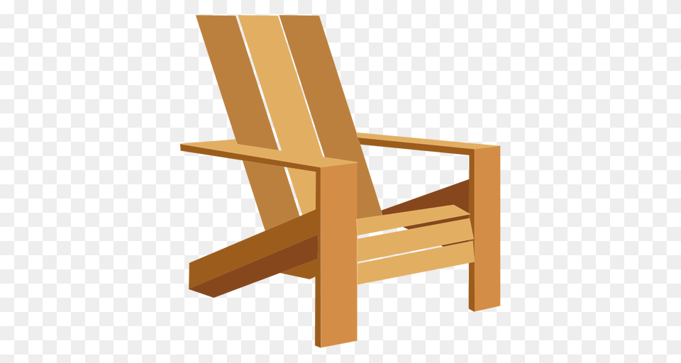 Adirondack Chair Illustration, Furniture, Armchair Free Png