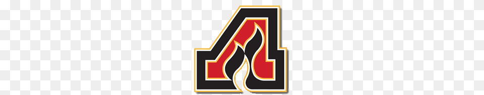 Adirondack Flames Logo, Text, Symbol, Number, Food Free Png
