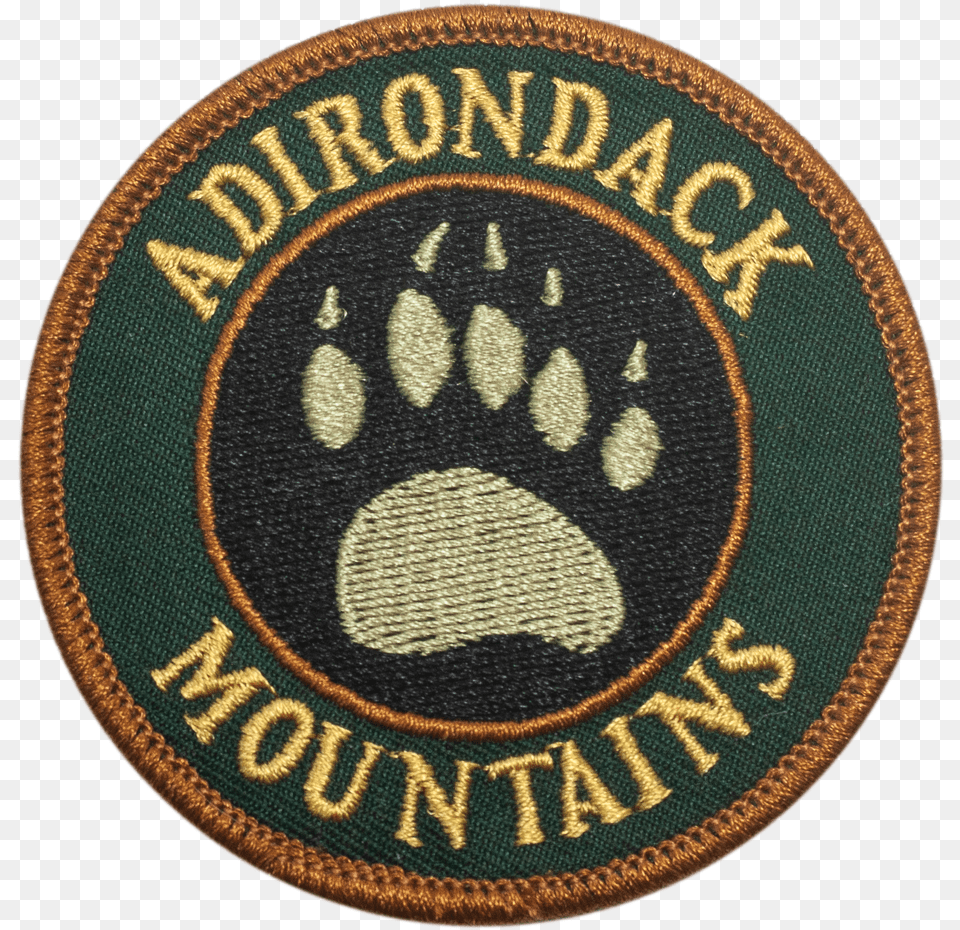 Adirondack Mountains Bear Paw Patch Sightglass Coffee, Badge, Logo, Symbol Free Transparent Png