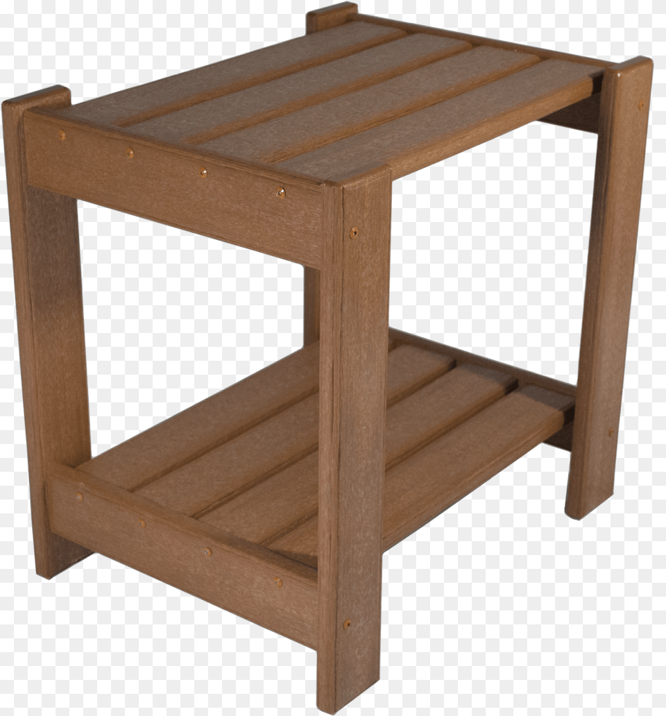 Adirondack Side Table Furniture, Coffee Table, Wood, Plywood, Crib Free Png Download