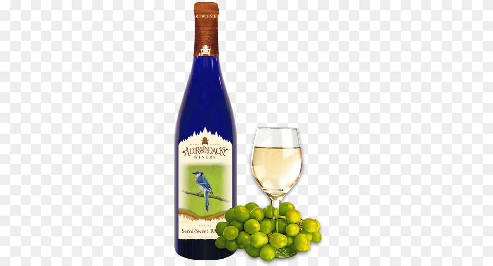 Adirondack Winery Gewurztraminer Nv, Animal, Bird, Plant, Grapes Free Transparent Png
