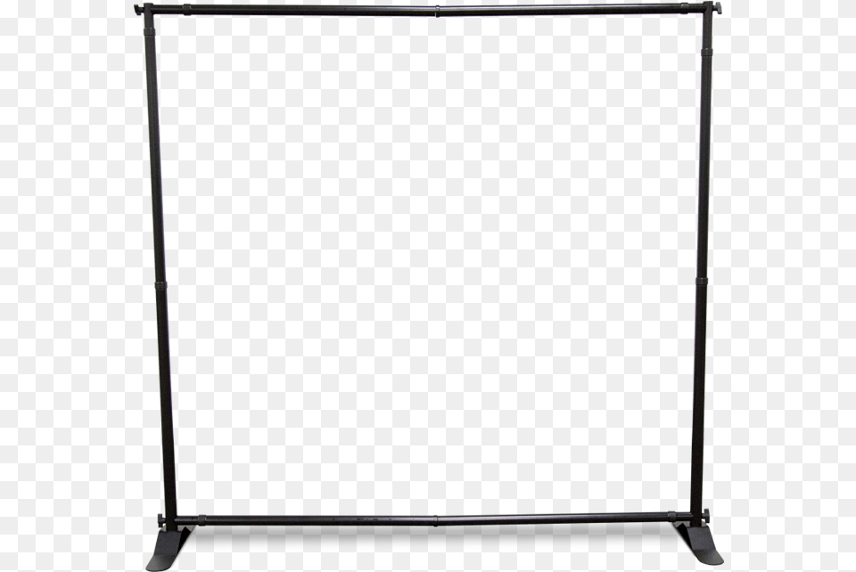 Adjustable Banner Stand Displaysense 5ft Black Heavy Duty Clothes Rail, Electronics, Screen, White Board Free Transparent Png