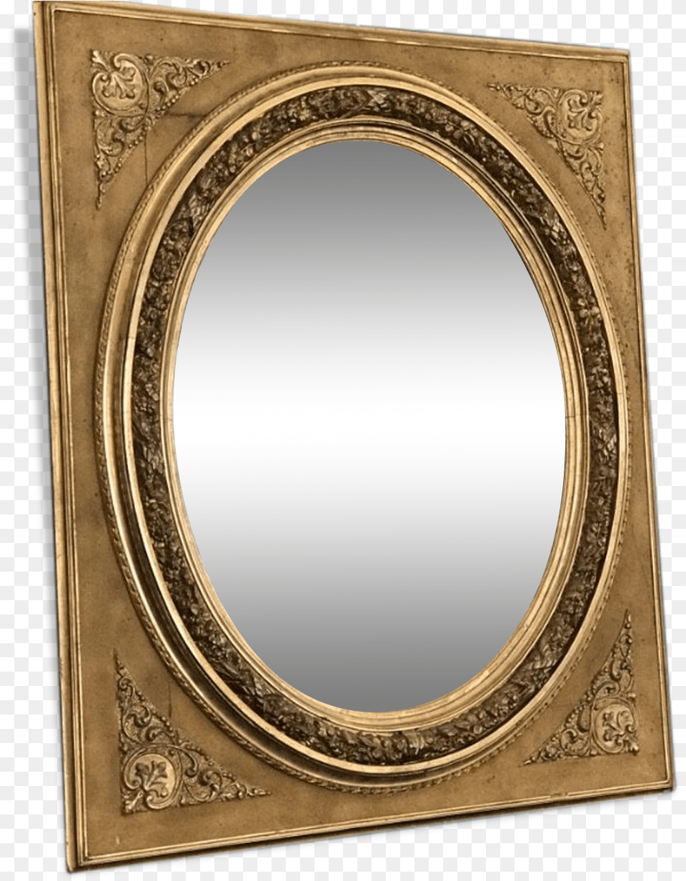 Adjustable Gold Mirror Nineteenth 81 X Circle, Photography, Oval Png