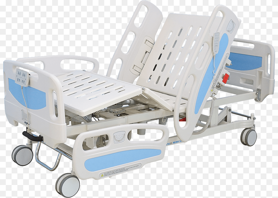 Adjustable Icu Bed Keen Hospital Bed, Architecture, Building, Car, Transportation Png Image