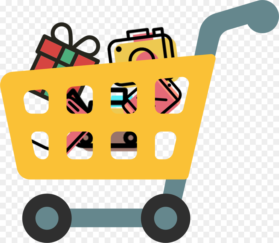 Adjustable Precision Measuring Spoon Shopping Cart Emoji, Shopping Cart, Carriage, Transportation, Vehicle Free Transparent Png