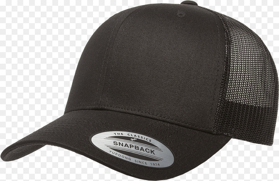 Adjustable Retro Snapback Trucker Baseball Cap, Baseball Cap, Clothing, Hat Free Png