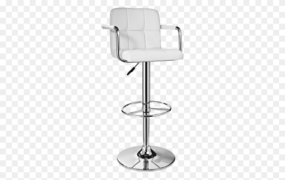 Adjustable White Bar Stool Outlet Bobs Discount Furniture, Chair, Bar Stool Free Png Download