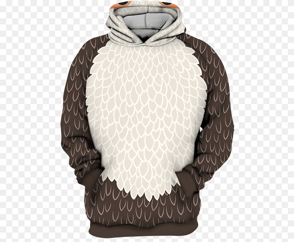 Adlie Penguin, Clothing, Hoodie, Knitwear, Sweater Free Png Download