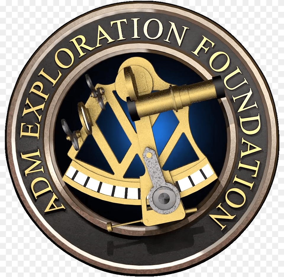 Adm Exploration Foundation Solid, Badge, Logo, Symbol, Emblem Free Png