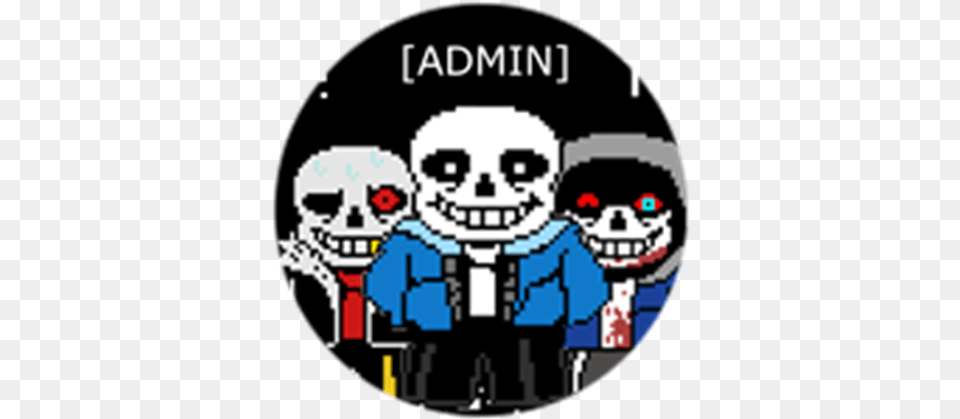 Admin Badge Roblox Sans Multiverse Roblox, Photography, Face, Head, Person Free Png Download