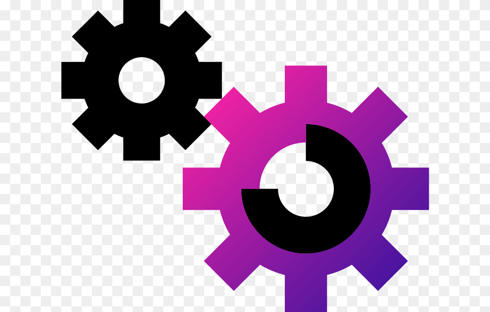 Administration Cog Wheel Icon Transparent Background, Machine, Gear, Bulldozer Free Png Download