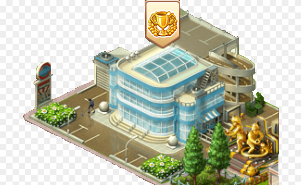Administrative Building With Achievement Notification Building, Cad Diagram, Diagram, City, Plant Free Png