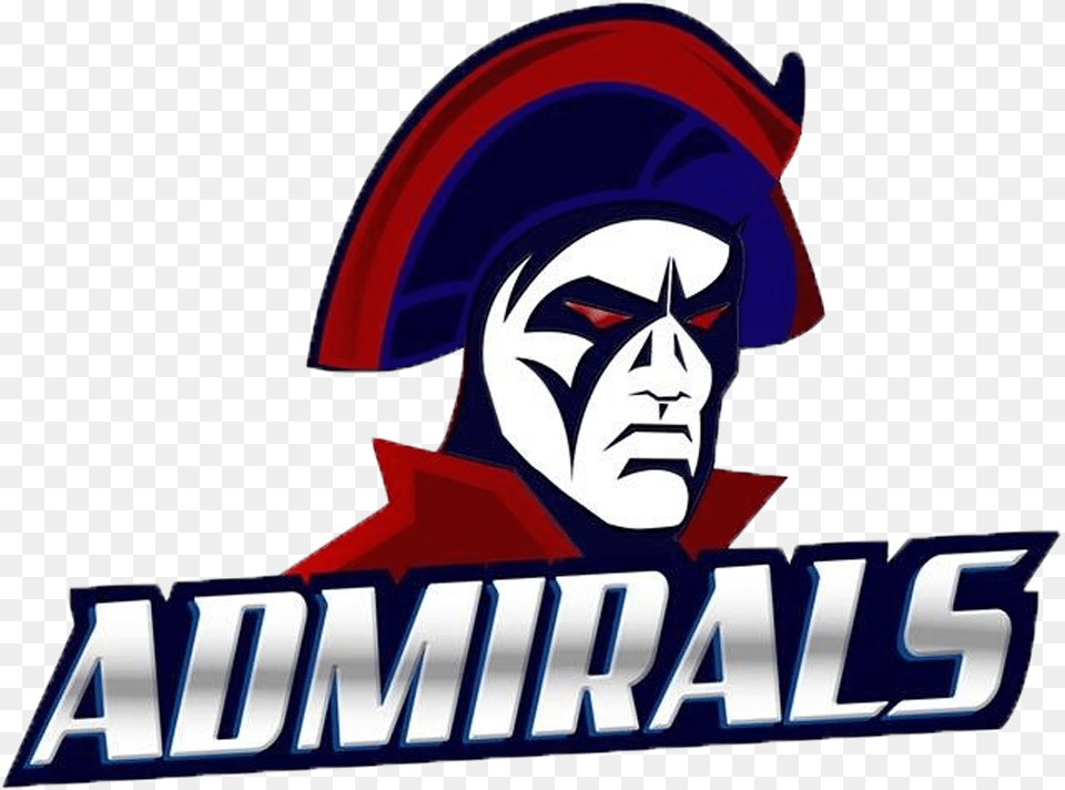 Admirals Football, Logo, Face, Head, Person Png Image