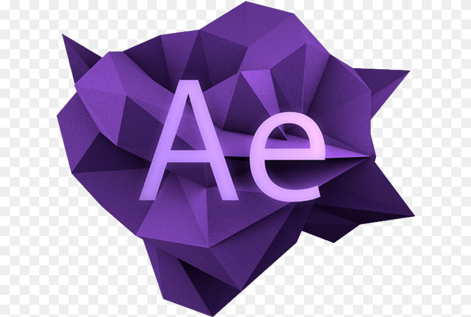 Adobe After Effects 2020 Light Leak, Paper, Purple, Art, Origami Free Transparent Png