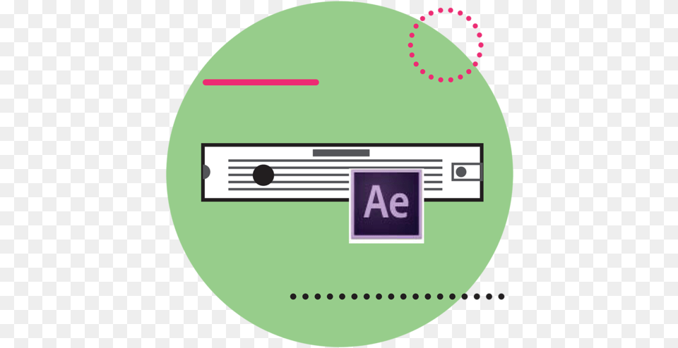 Adobe After Effects, Purple, Disk, Text Free Png Download