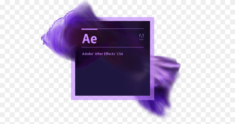 Adobe After Effects Cs6 Logo, Purple, Text, Person, Computer Hardware Free Png Download