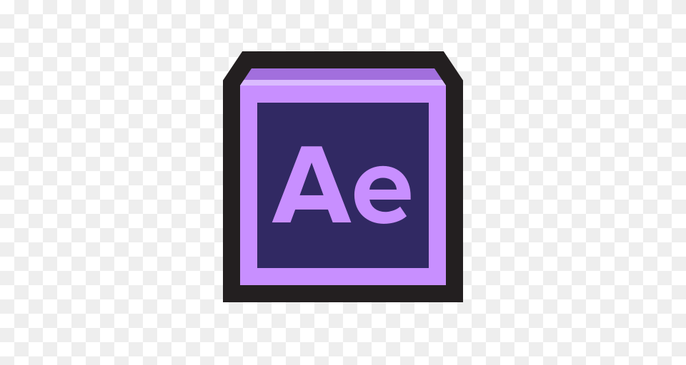 Adobe After Effects Graphics Motion Sfx Icon, Purple, Logo Free Transparent Png