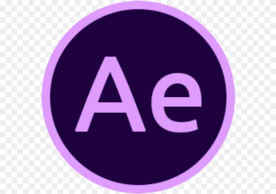 Adobe After Effects Icon Circle Adobe Icon, Purple, Ammunition, Grenade, Weapon Png Image