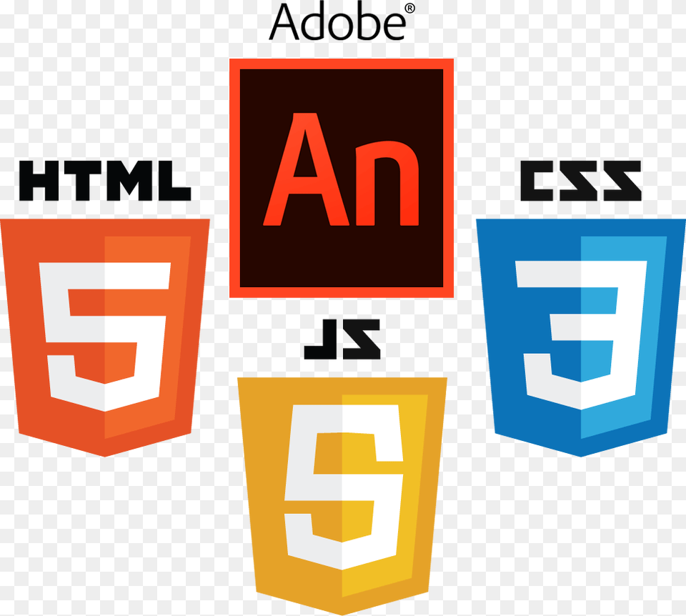 Adobe Animate Html5 Banners Adobe Animate Html5 Banners Html Css Javascript, First Aid, Logo, Text Free Png Download
