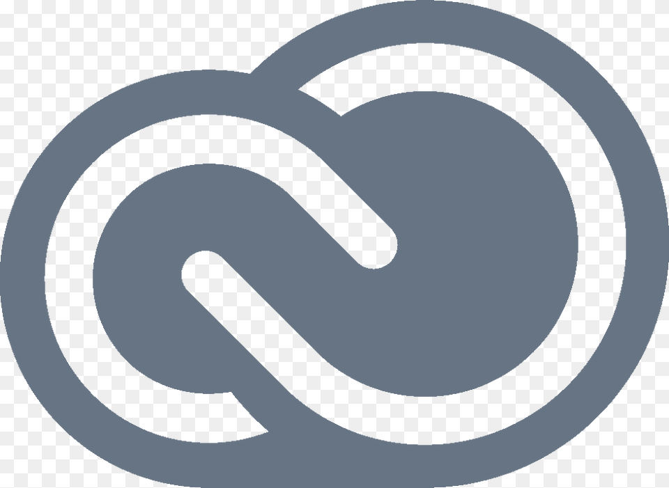 Adobe Crative Cloud Logo, Gray Png Image