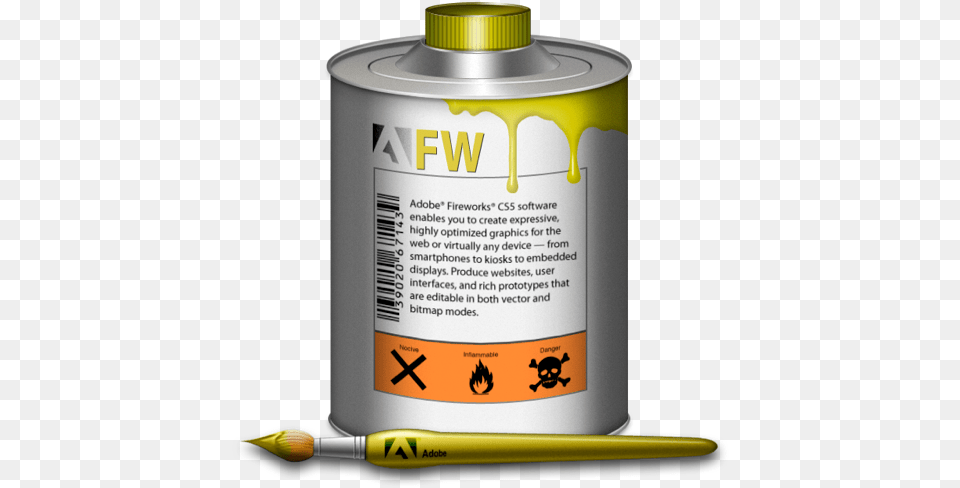 Adobe Fireworks Icon Photoshop Paint Bucket Icons Paint, Tin, Can Free Png Download