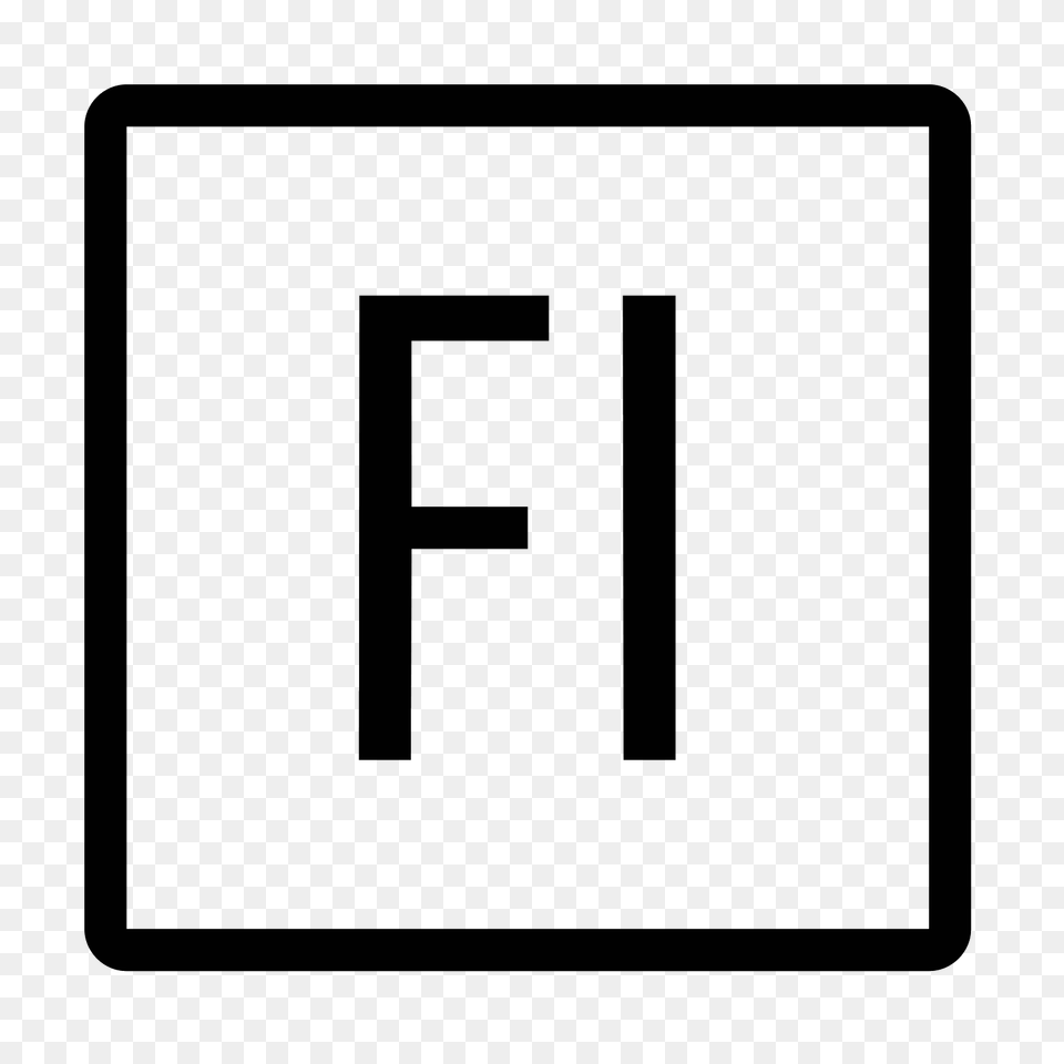 Adobe Flash Icon, Gray Free Png Download