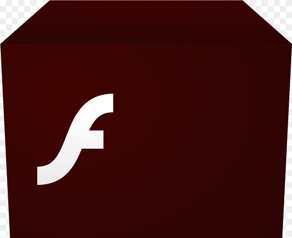 Adobe Flash Player 10 Logo, Maroon, Drawer, Furniture Free Png Download