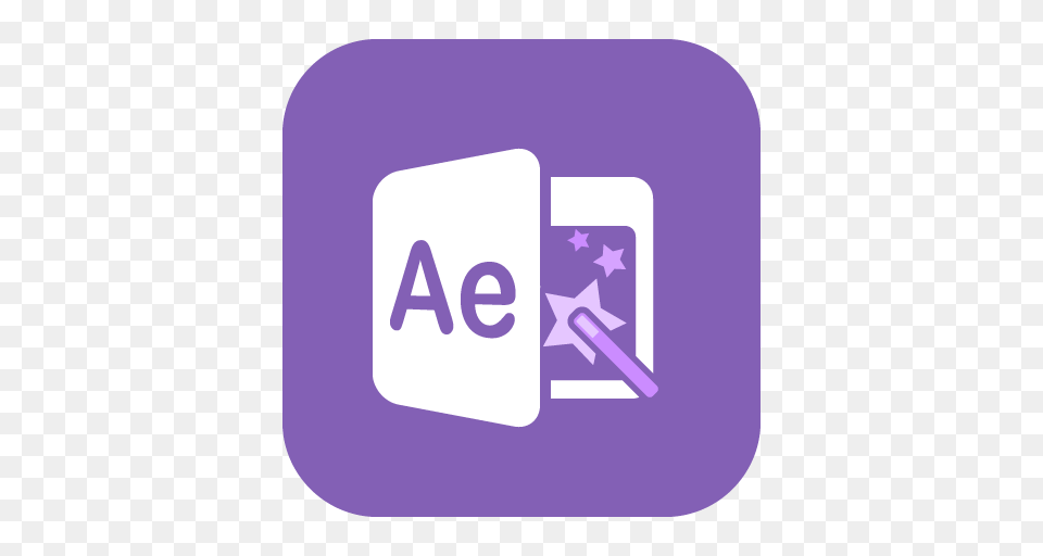 Adobe Icons, Purple, Text Free Transparent Png