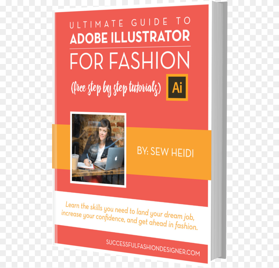 Adobe Illustrator For Fashion Design Ultimate Guide, Advertisement, Poster, Adult, Person Free Png Download