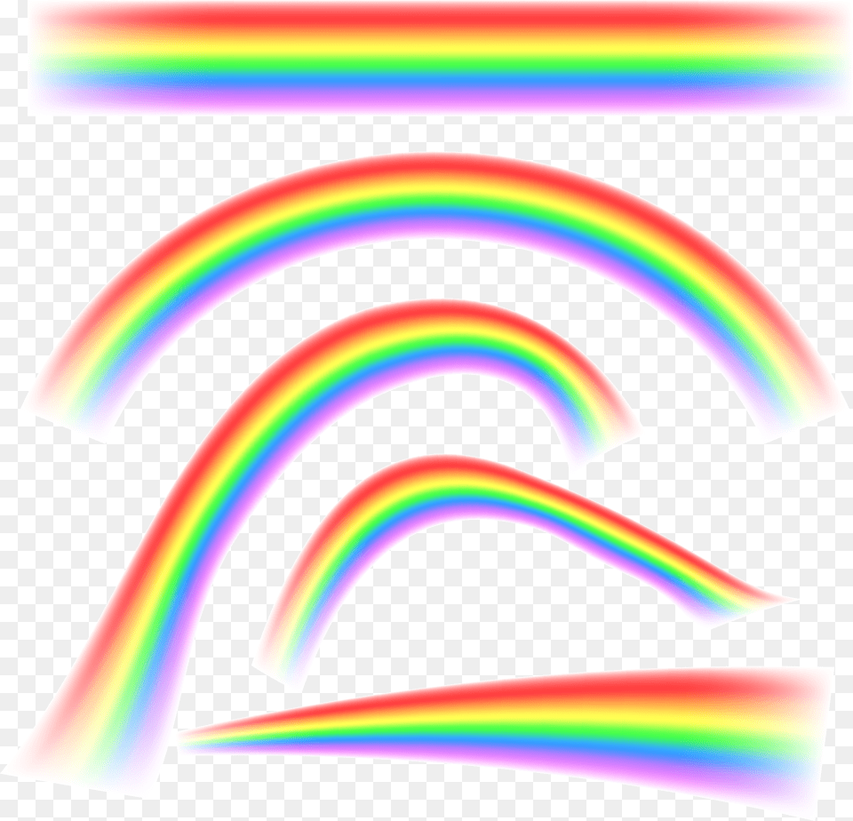 Adobe Illustrator Rainbow Rainbow, Art, Graphics, Disk, Light Free Png Download