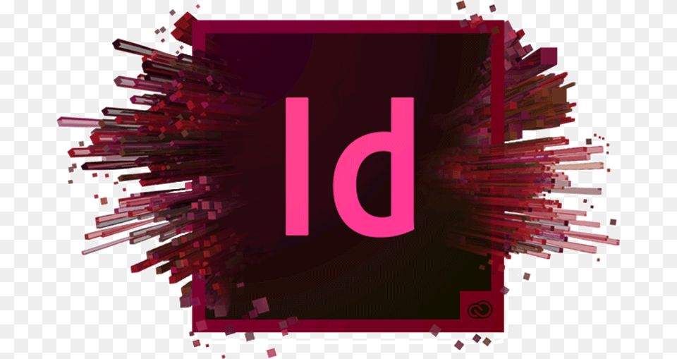 Adobe Indesign Cc Logo, Art, Graphics, Maroon, Advertisement Free Transparent Png