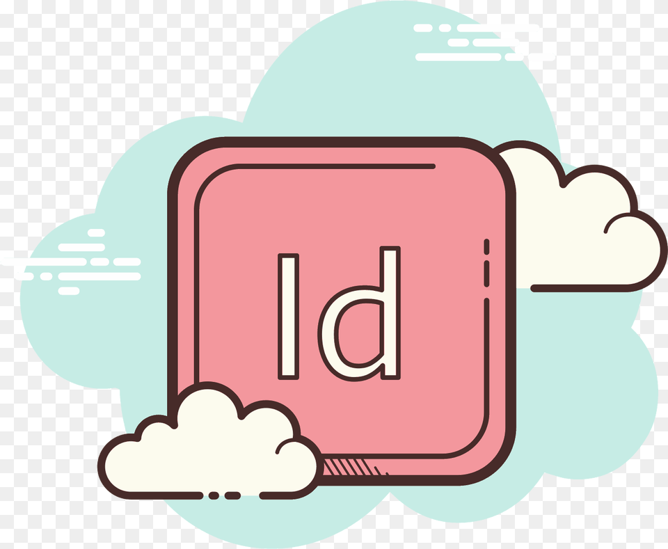 Adobe Indesign Icon Clipart Cloud Icon, Electronics, Phone, Device, Grass Free Png Download