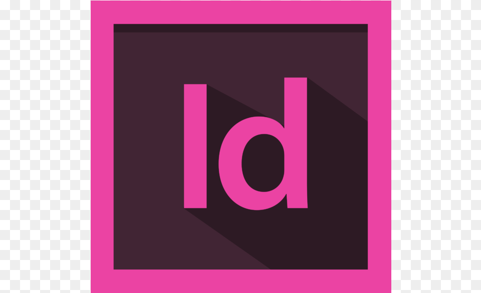Adobe Indesign Logo, Purple, Mailbox Free Png Download