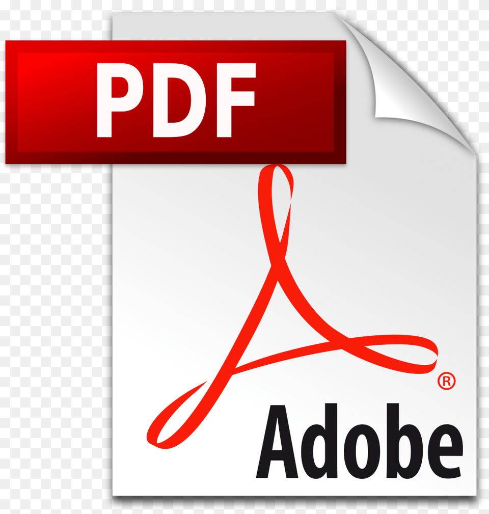 Adobe Pdf Icon Logo Transparent, Text Free Png