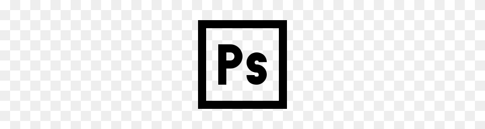 Adobe Photoshop Icon Download, Gray Free Transparent Png